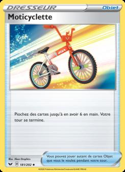Moticyclette card