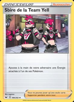 Sbire de la Team Yell card