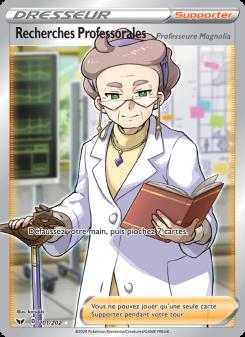 Recherches Professorales (Professeure Magnolia) card