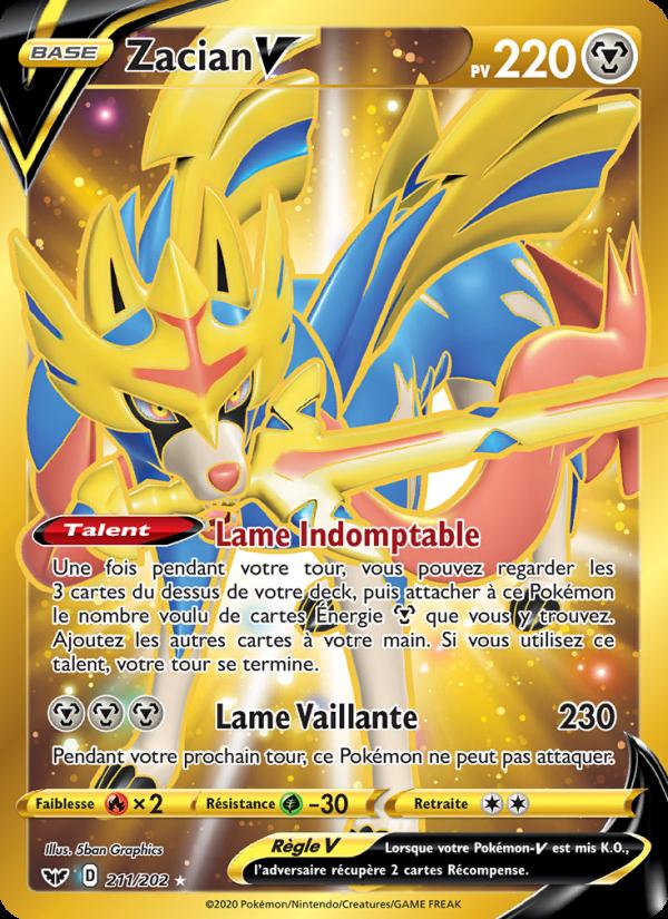 Zacian V card