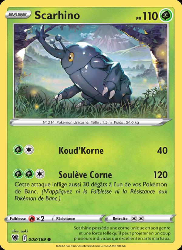 Scarhino card