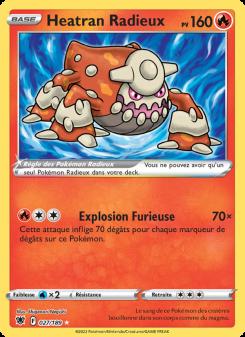 Heatran Radieux card