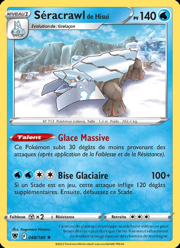 Séracrawl de Hisui card