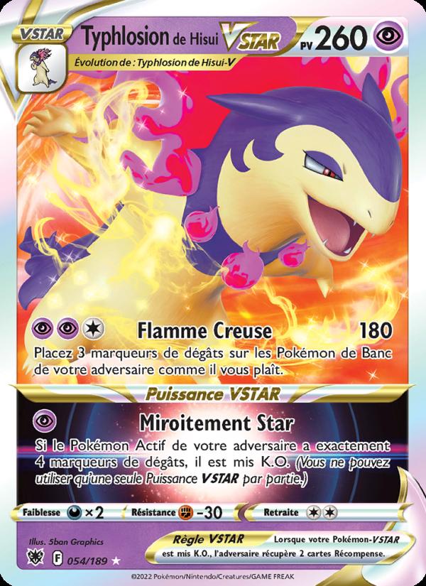 Typhlosion de Hisui VSTAR card
