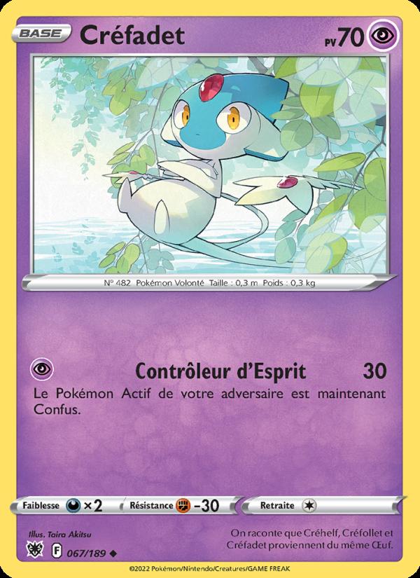 Créfadet card