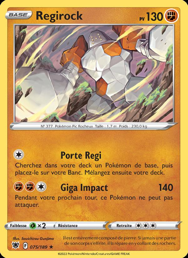 Regirock card