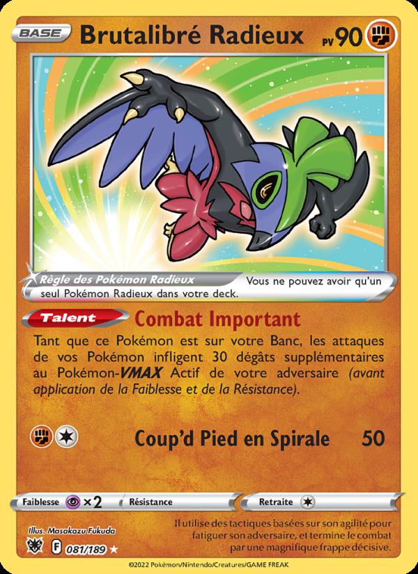 Brutalibré Radieux card