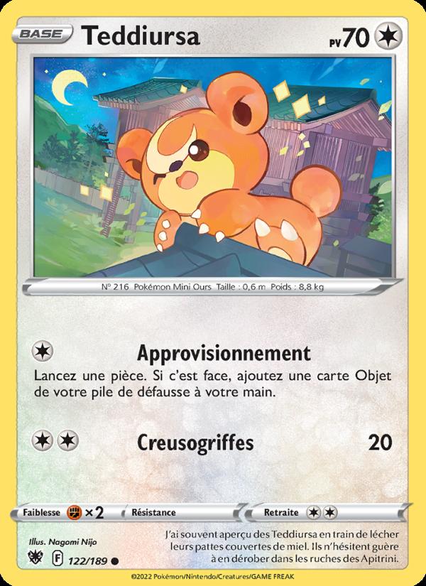 Teddiursa card