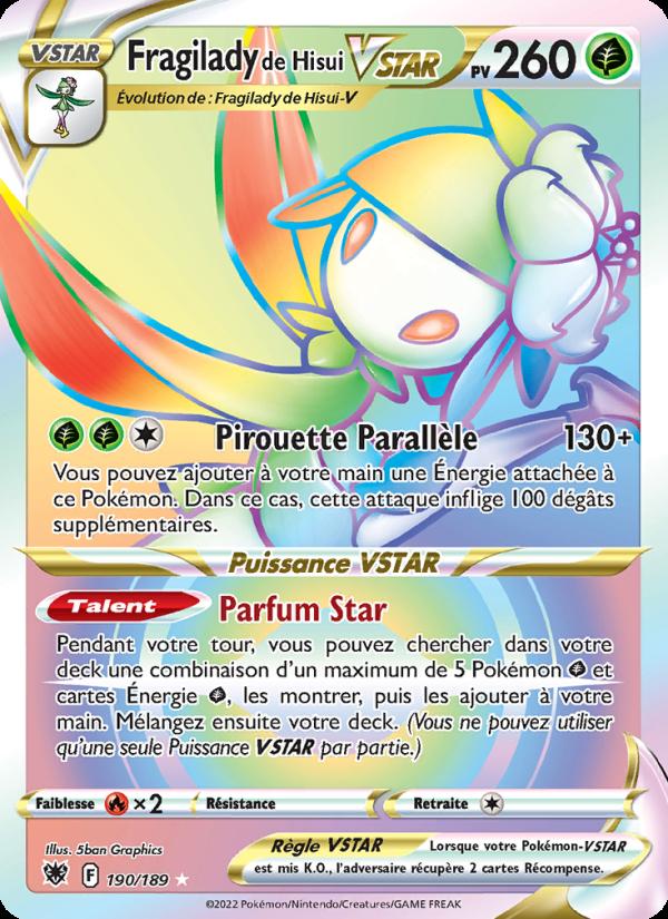 Fragilady de Hisui VSTAR card