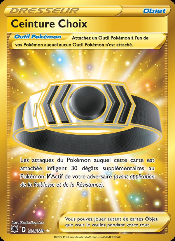 Ceinture Choix card
