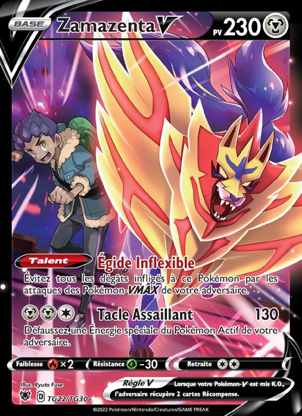 Zamazenta V card