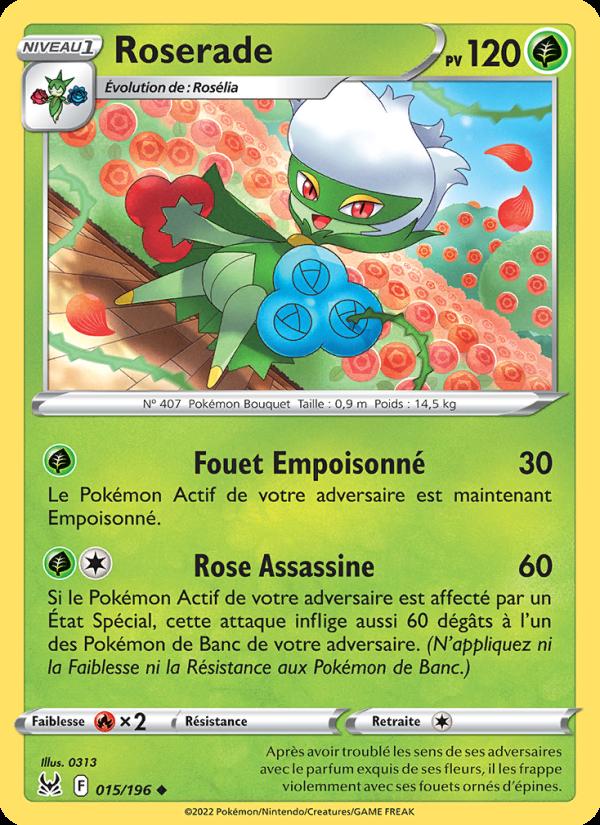 Roserade card