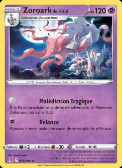 Zoroark de Hisui card