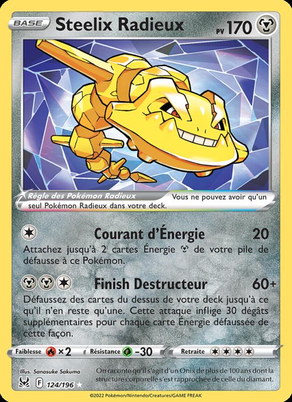 Steelix Radieux card