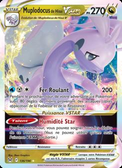 Muplodocus de Hisui VSTAR card