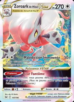 Zoroark de Hisui VSTAR card