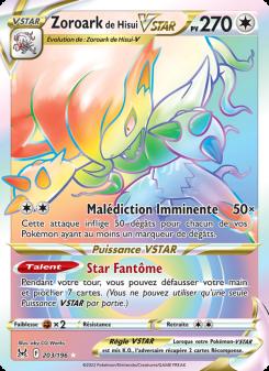 Zoroark de Hisui VSTAR card