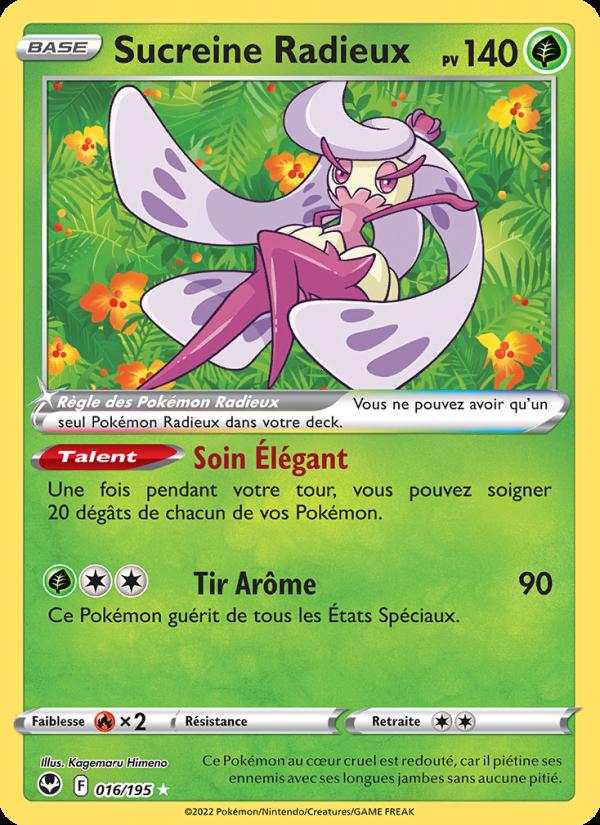 Sucreine Radieux card