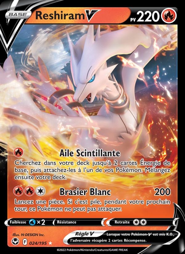 Reshiram V card