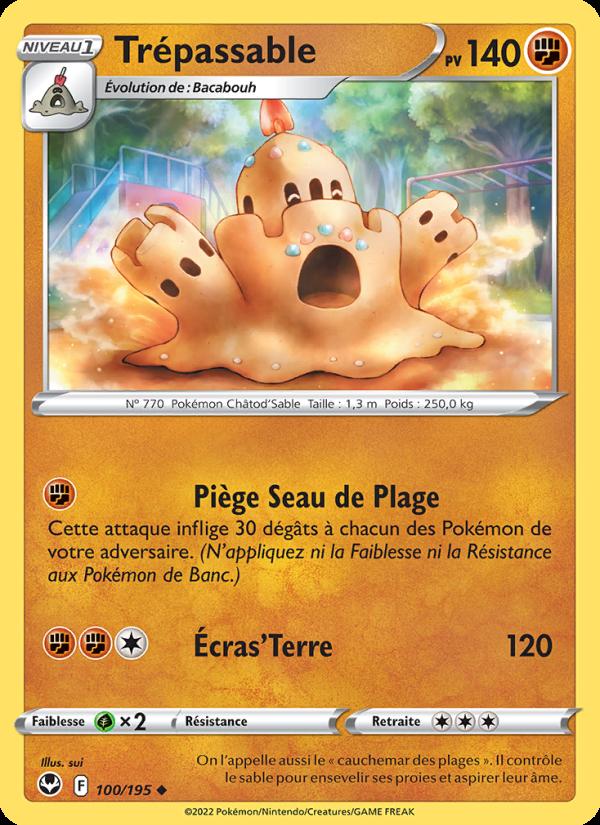 Trépassable card