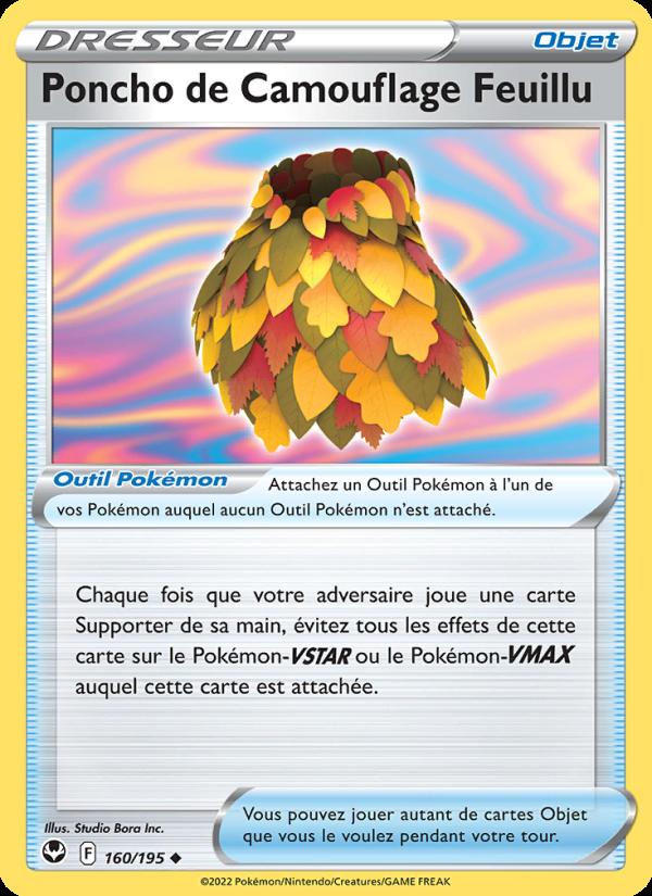 Poncho de Camouflage Feuillu card