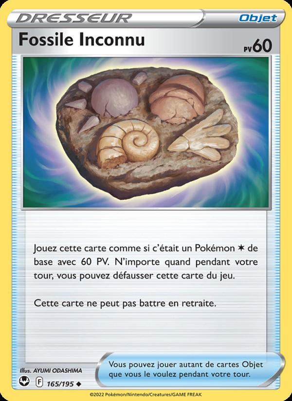 Fossile Inconnu card