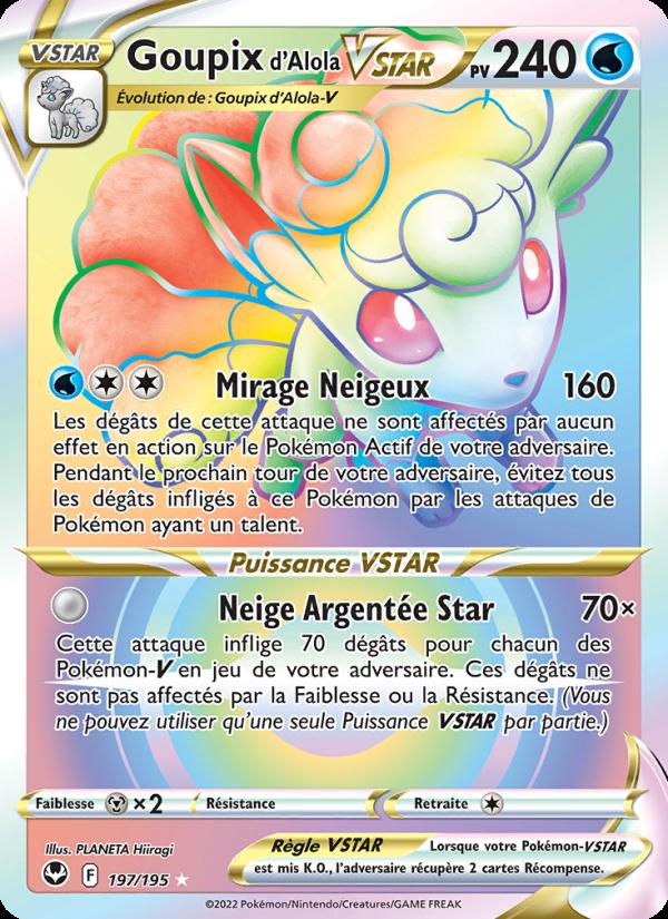 Goupix d'Alola VSTAR card