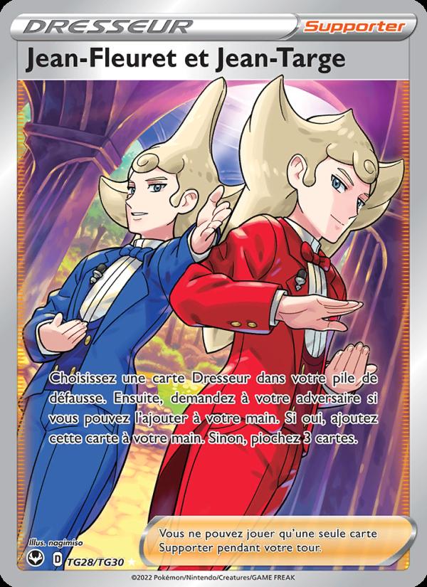 Jean-Fleuret et Jean-Targe card