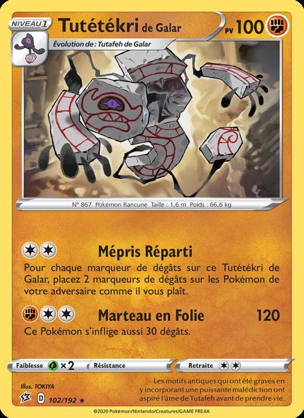 Tutétékri de Galar card