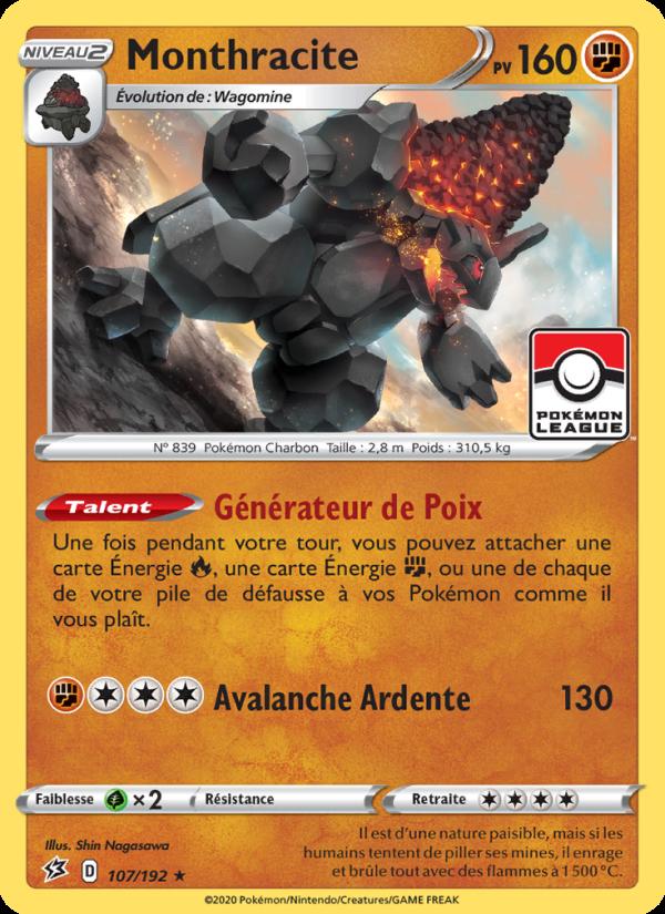 Monthracite card