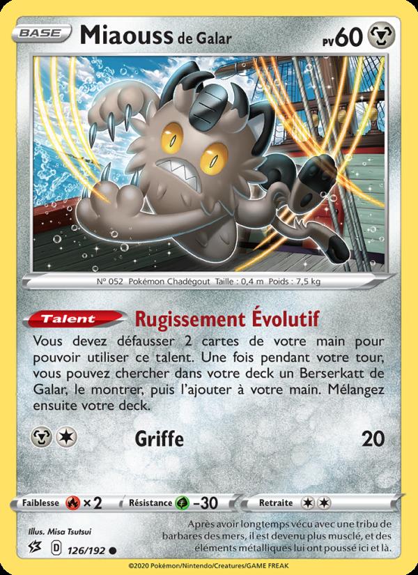 Miaouss de Galar card