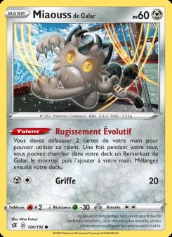 Miaouss de Galar card