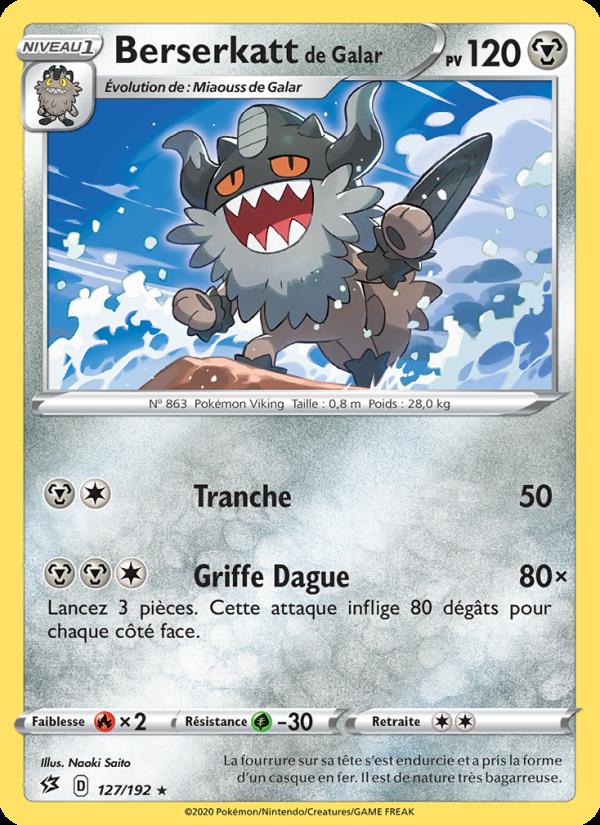 Berserkatt de Galar card
