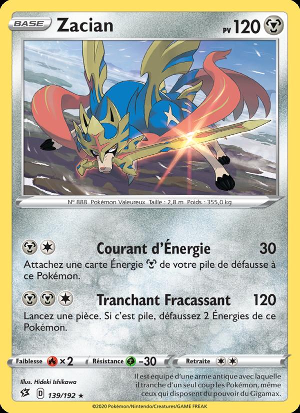 Zacian card