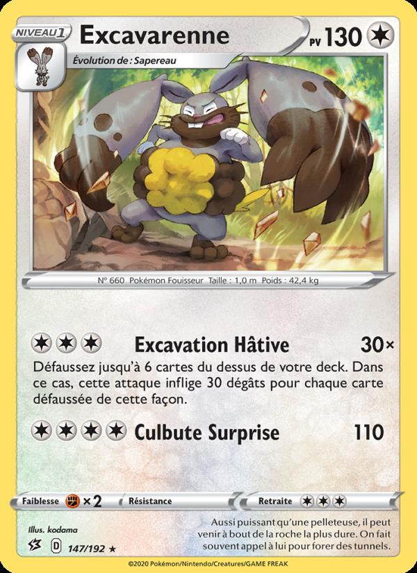 Excavarenne card
