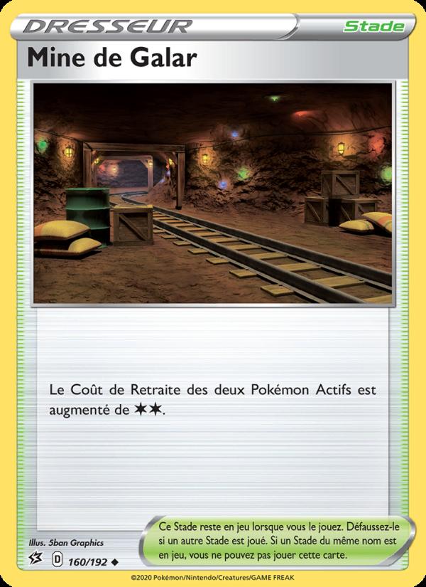 Mine de Galar card