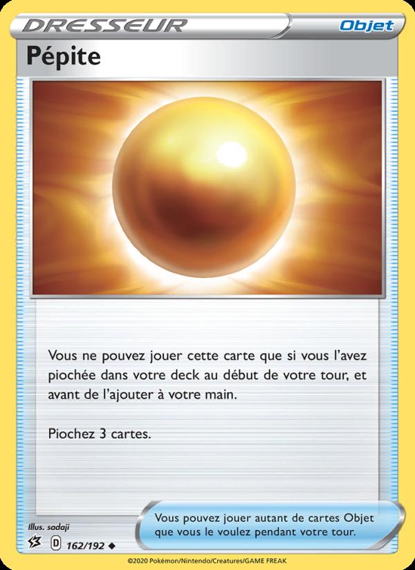 Pépite card