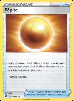 Pépite card