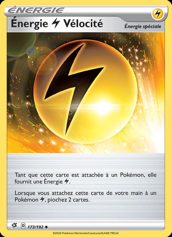Énergie Lightning Vélocité card