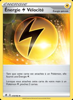 Énergie Lightning Vélocité card