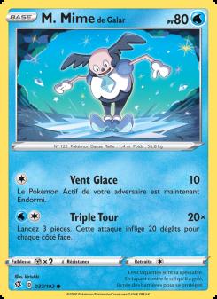 M. Mime de Galar card