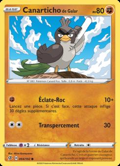 Canarticho de Galar card