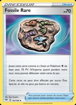 Fossile Rare card