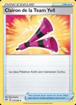 Clairon de la Team Yell card