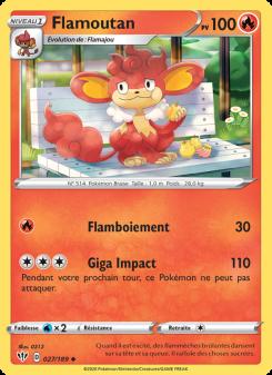 Flamoutan card