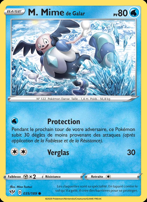 M. Mime de Galar card