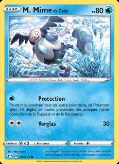 M. Mime de Galar card