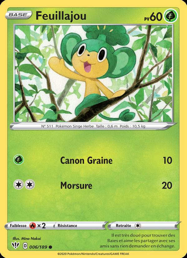 Feuillajou card