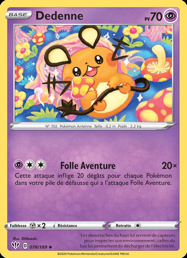 Dedenne card