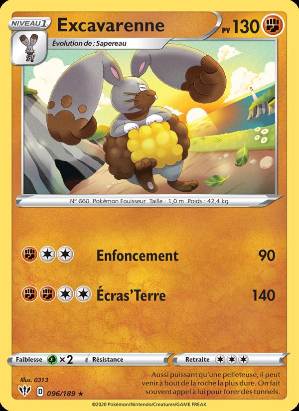 Excavarenne card